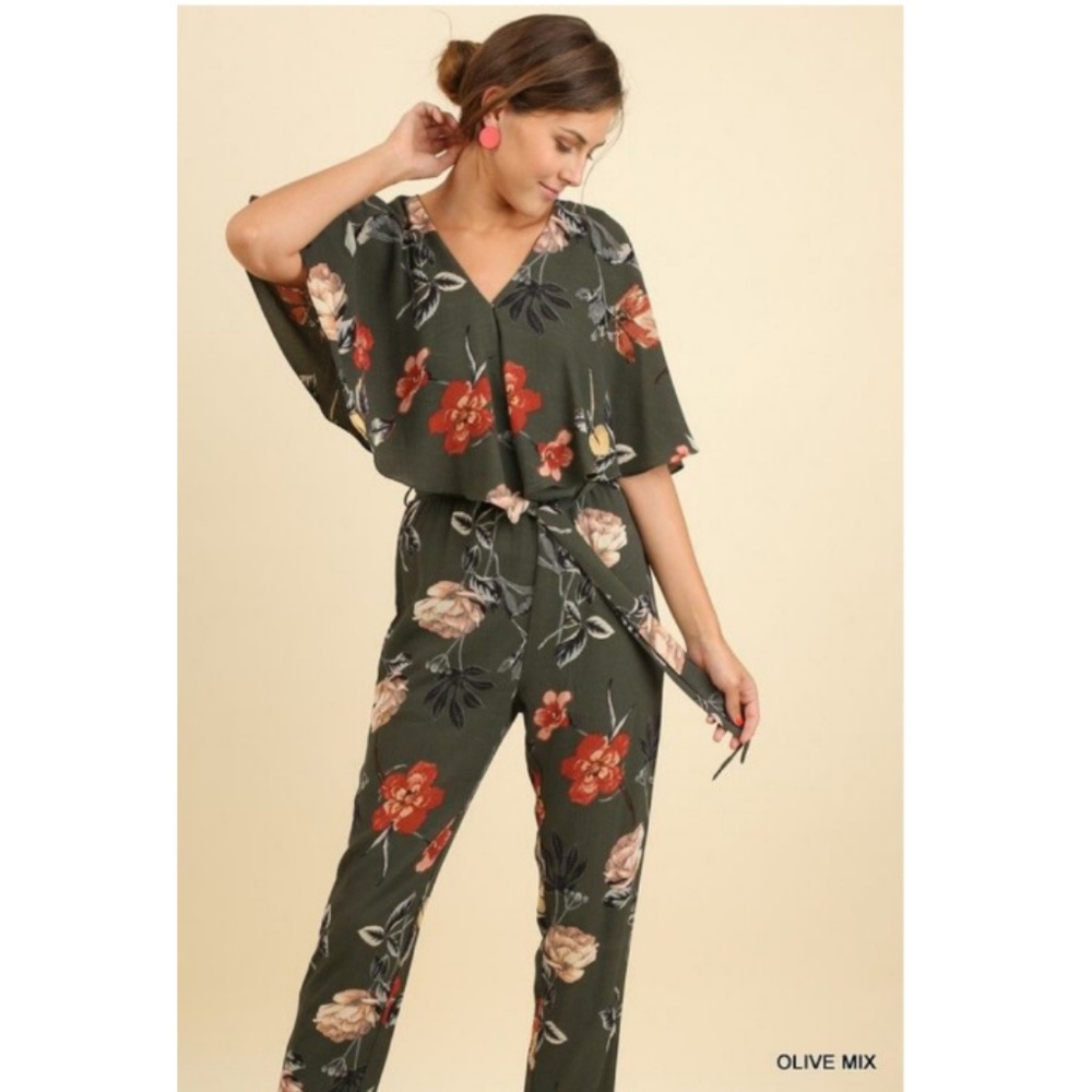 Floral Jumpsuit